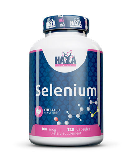 HAYA Selenium 100 мкг - Селен - 120 капсули | Имуностимулатор с ефект върху Кожа и Нокти.