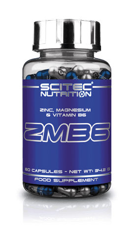 SCITEC ZMB6 Цинк, Магнезий и В6 / Мощна комбинация