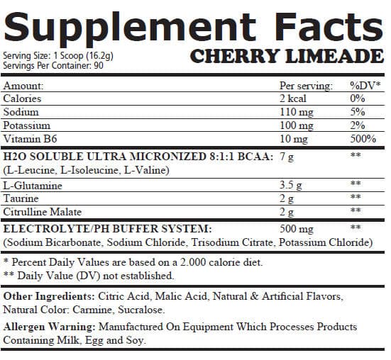 EVERBUILD Cryo Cell - BCAA + Глутамин, Цитрулин и Електролитна бленда | Незаменими Аминокиселини.