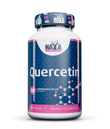 HAYA LABS Quercetin 500 мг | Кверцетин 50 таблетки.