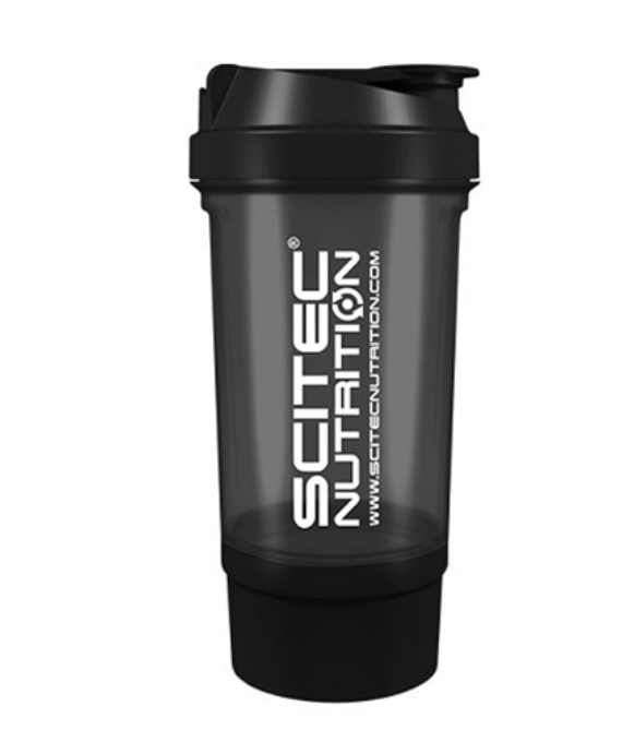 SCITEC Стилен Шейкър / 500 ml. Черен