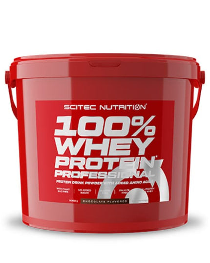 SCITEC 100% Whey Protein Professional | Суроватъчен протеин с Глутамин и Храносмилателни ензими