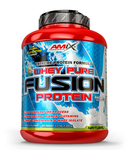 AMIX Whey Pure Fusion - 1 кг / 2,3 кг / 4 кг | Разнообразие от Вкусове - Суроватъчен Протеин.