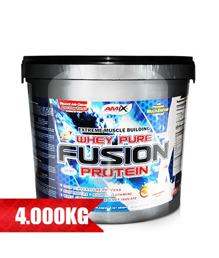 AMIX Whey Pure Fusion - 1 кг / 2,3 кг / 4 кг | Разнообразие от Вкусове - Суроватъчен Протеин.