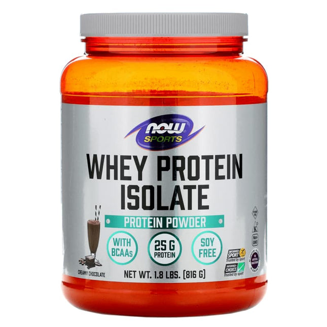 NOW Whey Protein Isolate | Без изкуствени подсладители.